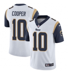 Men's Nike Los Angeles Rams #10 Pharoh Cooper White Vapor Untouchable Limited Player NFL Jersey