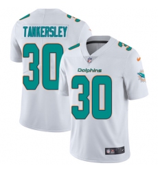 Youth Nike Miami Dolphins #30 Cordrea Tankersley White Vapor Untouchable Limited Player NFL Jersey