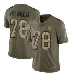 Youth Nike Pittsburgh Steelers #78 Alejandro Villanueva Limited Olive/Camo 2017 Salute to Service NFL Jersey Youth Nike Pittsburgh Steelers #78 Alejandro Villanueva Limited Olive/Camo 2017 Salute to Service NFL Jersey