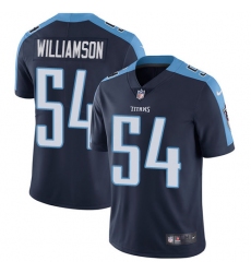 Men's Nike Tennessee Titans #54 Avery Williamson Navy Blue Alternate Vapor Untouchable Limited Player NFL Jersey