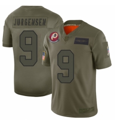 Women's Washington Redskins #9 Sonny Jurgensen Limited Camo 2019 Salute to Service Football Jersey