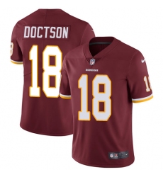 Youth Nike Washington Redskins #18 Josh Doctson Burgundy Red Team Color Vapor Untouchable Limited Player NFL Jersey