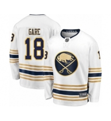 Men's Buffalo Sabres #18 Danny Gare Fanatics Branded White 50th Season Breakaway Hockey Jersey