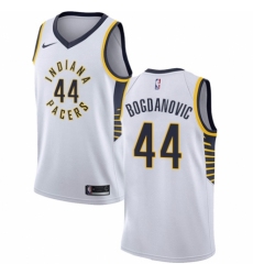 Youth Nike Indiana Pacers #44 Bojan Bogdanovic Authentic White NBA Jersey - Association Edition