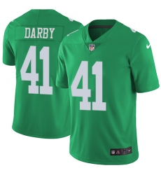 Youth Nike Philadelphia Eagles #41 Ronald Darby Limited Green Rush Vapor Untouchable NFL Jersey