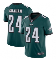 Men's Nike Philadelphia Eagles #24 Corey Graham Midnight Green Team Color Vapor Untouchable Limited Player NFL Jersey
