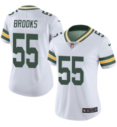 Women's Nike Green Bay Packers #55 Ahmad Brooks White Vapor Untouchable Limited Player NFL Jersey