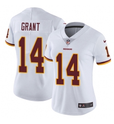 Women's Nike Washington Redskins #14 Ryan Grant White Vapor Untouchable Limited Player NFL Jersey