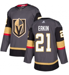 Youth Adidas Vegas Golden Knights #21 Cody Eakin Authentic Gray Home NHL Jersey
