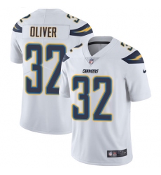 Youth Nike Los Angeles Chargers #32 Branden Oliver White Vapor Untouchable Limited Player NFL Jersey