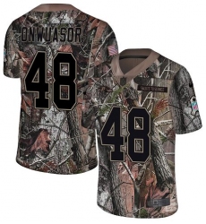 Men's Nike Baltimore Ravens #48 Patrick Onwuasor Limited Camo Salute to Service NFL Jersey