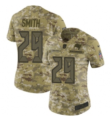Women's Nike Tampa Bay Buccaneers #29 Ryan Smith Limited Camo 2018 Salute to Service NFL Jersey