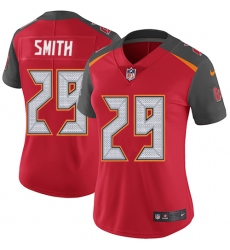 Women's Nike Tampa Bay Buccaneers #29 Ryan Smith Red Team Color Vapor Untouchable Elite Player NFL Jersey