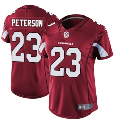 Women's Nike Arizona Cardinals #23 Adrian Peterson Red Team Color Vapor Untouchable Limited Player NFL Jersey