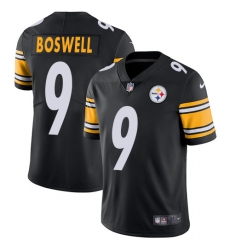 Men's Nike Pittsburgh Steelers #9 Chris Boswell Black Team Color Vapor Untouchable Limited Player NFL Jersey