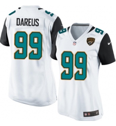 Women's Nike Jacksonville Jaguars #99 Marcell Dareus Game White NFL Jersey