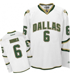 Men's Reebok Dallas Stars #6 Julius Honka Authentic White Third NHL Jersey