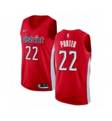 Youth Nike Washington Wizards #22 Otto Porter Red Swingman Jersey - Earned Edition