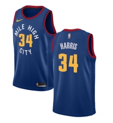 Youth Nike Denver Nuggets #34 Devin Harris Swingman Light Blue Alternate NBA Jersey Statement Edition