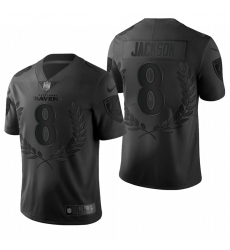 Men's Baltimore Ravens #8 Lamar Jackson Black Nike Souvenir Edition Limited Jersey Men's Baltimore Ravens #8 Lamar Jackson Black Nike Souvenir Edition Limited Jersey