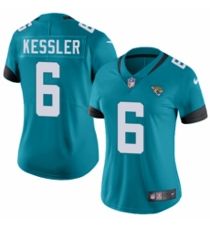Women's Nike Jacksonville Jaguars #6 Cody Kessler Black Alternate Vapor Untouchable Limited Player NFL Jersey