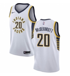 Youth Nike Indiana Pacers #20 Doug McDermott Swingman White NBA Jersey - Association Edition