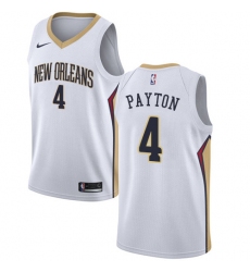 Youth Nike New Orleans Pelicans #4 Elfrid Payton Swingman White NBA Jersey - Association Edition