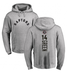 NBA Nike Toronto Raptors #14 Danny Green Ash Backer Pullover Hoodie