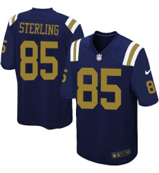 Youth Nike New York Jets #85 Neal Sterling Limited Navy Blue Alternate NFL Jersey