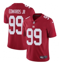 Youth Nike New York Giants #99 Mario Edwards Jr Red Alternate Vapor Untouchable Limited Player NFL Jersey