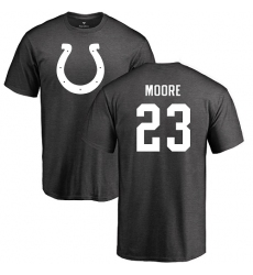 NFL Nike Indianapolis Colts #23 Kenny Moore Ash One Color T-Shirt