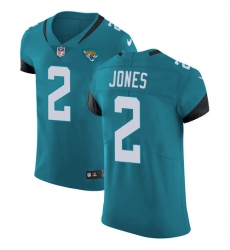 Men's Nike Jacksonville Jaguars #2 Landry Jones Teal Green Alternate Vapor Untouchable Elite Player NFL Jersey