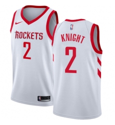 Women's Nike Houston Rockets #2 Brandon Knight Swingman White NBA Jersey - Association Edition