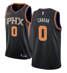 Women's Nike Phoenix Suns #0 Isaiah Canaan Swingman Black NBA Jersey Statement Edition