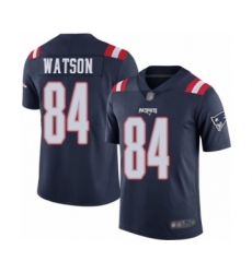 Youth New England Patriots #84 Benjamin Watson Limited Navy Blue Rush Vapor Untouchable Football Jersey