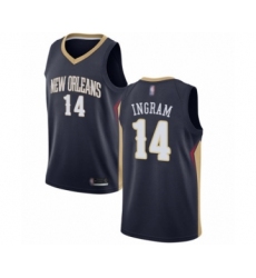 Women's New Orleans Pelicans #14 Brandon Ingram Swingman Navy Blue Basketball Jersey - Icon Edition