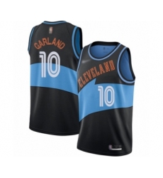 Youth Cleveland Cavaliers #10 Darius Garland Swingman Black Hardwood Classics Finished Basketball Jersey