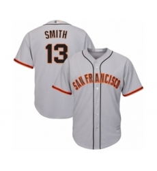 Youth San Francisco Giants #13 Will Smith Authentic Grey Road Cool Base Baseball Jersey