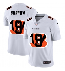 Men's Cincinnati Bengals #9 Joe Burrow White Nike White Shadow Edition Limited Jersey Men's Cincinnati Bengals #9 Joe Burrow White Nike White Shadow Edition Limited Jersey