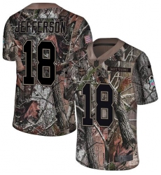 Youth Minnesota Vikings #18 Justin Jefferson Camo Stitched NFL Limited Rush Realtree Jersey Youth Minnesota Vikings #18 Justin Jefferson Camo Stitched NFL Limited Rush Realtree Jersey