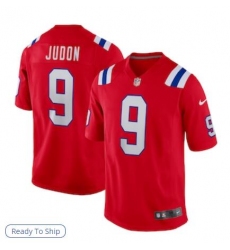 Men's Nike New England Patriots #9 Matthew Judon Red Limited Jersey