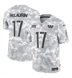 Men's Washington Commanders #17 Terry McLaurin 2024 Arctic Camo Salute To Service Limited Stitched Football Jersey Men's Washington Commanders #17 Terry McLaurin 2024 Arctic Camo Salute To Service Limited Stitched Football Jersey