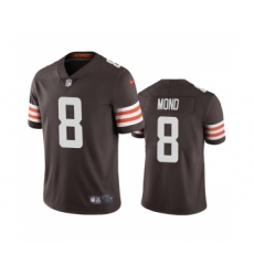 Men's Cleveland Browns #8 Kellen Mond Brown Vapor Untouchable Limited Stitched Jersey Men's Cleveland Browns #8 Kellen Mond Brown Vapor Untouchable Limited Stitched Jersey
