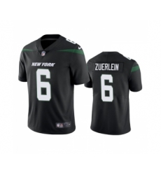 Men's New York Jets #6 Greg Zuerlein Black Vapor Untouchable Limited Stitched Jersey Men's New York Jets #6 Greg Zuerlein Black Vapor Untouchable Limited Stitched Jersey