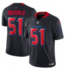 Youth Houston Texans #51 Will Anderson Jr. Navy 2024 2nd Alternate F.U.S.E Vapor Football Stitched Jersey Youth Houston Texans #51 Will Anderson Jr. Navy 2024 2nd Alternate F.U.S.E Vapor Football Stitched Jersey