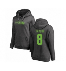 Football Women's Seattle Seahawks #8 Jamar Taylor Ash One Color Pullover Hoodie