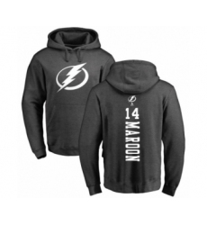 Hockey Tampa Bay Lightning #14 Patrick Maroon Charcoal One Color Backer Pullover Hoodie