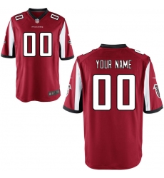 Youth Atlanta Falcons Nike Red Custom Game Jersey