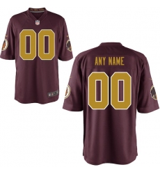 Youth Washington Redskins Nike Alternate Customized Game Jersey