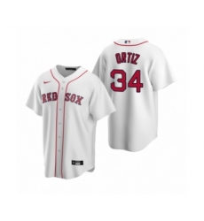 Men's Boston Red Sox #34 David Ortiz Nike White Replica Home Jersey